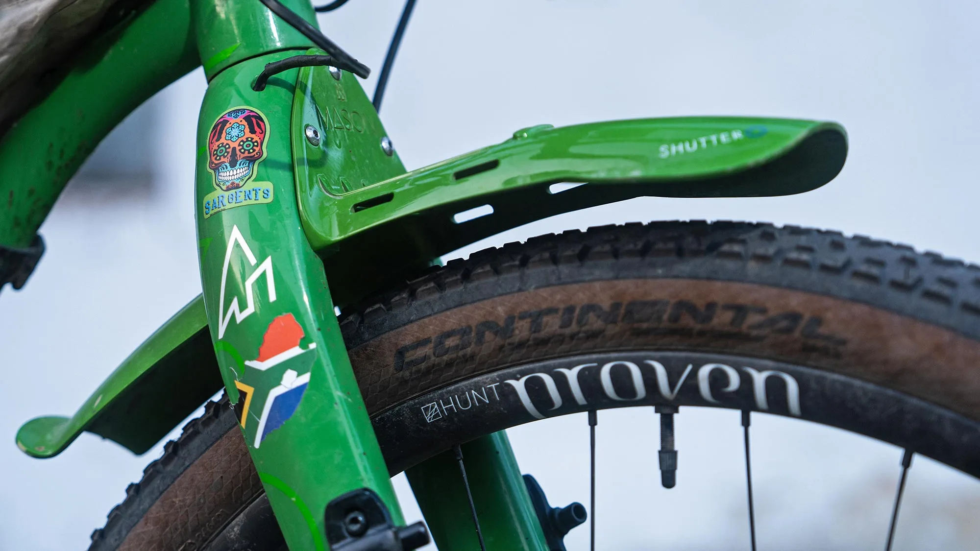 2024 Hunt Proven Carbon XC Dynamo ultra-distance mountain bike racing wheels, front wheel detail