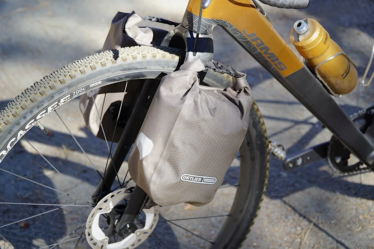 Ortlieb Fork Pack First look Review non drive side